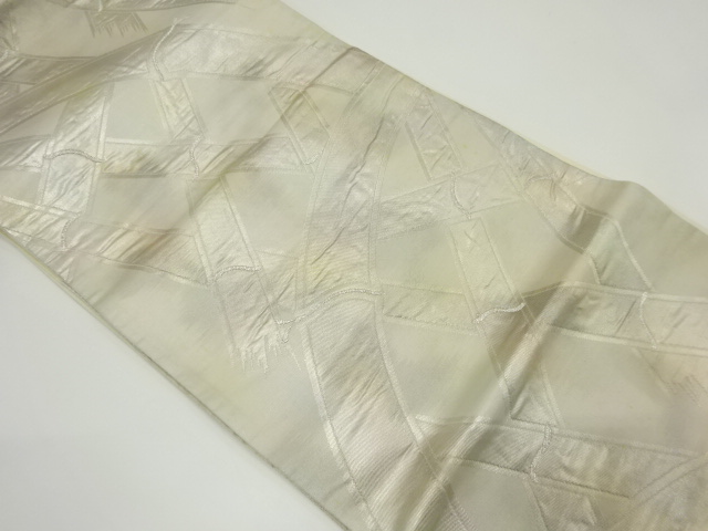 アンティーク　光悦垣模様織り出し暈し袋帯（材料）